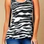 Placeholder: Zebra striped Camouflage tank