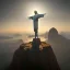 Placeholder: Christ the Redeemer, beautiful, landscape,sunset, unreal engine 5, cinematic lighting, photorealistic, realistic, hyper detailed, 8k, octane render, cinema 4d