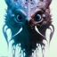 Placeholder: Cute fluid ink creature, big black eyes, unreal engine 5, 8k resolution, photorealistic, ultra detailed, by greg rutowski