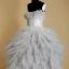 Placeholder: dress made out of feathers, tulle, ballerina, ballgown