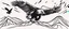 Placeholder: an eagle, they each trail a graphic line behind them, and lost feathers, vector