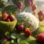 Placeholder: pixar style, volumetric summer garden environment and background, volumetric lighting, dramatic lighting, realistic painting of an strawberry, looking excited, detailed digital painting, extreme dense and fine fur, anime, ornate, colour-washed colors, elegant, small minutiae, tiny features, particulars, centered, smooth, sharp focus, renderman gofur render, 8k, uhd, detailed eyes, realistic shaded volumetric lighting, sunlight caustics, backlight, centered camera view