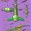 Placeholder: plankton spaceships old school