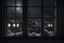 Placeholder: A view from a window covered in hailstones with a dark stormy sky in the background, night time, dramatic lighting, detailed, hyper-realistic, photorealistic, unreal render, cgsociety, 8k, in the style of studio Ghibli --ar 16:9