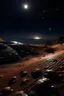 Placeholder: 22. Martian landscape, lots of stars, constellations, beautiful planets. Wide angle lens, starry sky, ultra detail, filigree, elegant, 64k.