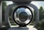 Placeholder: realistic photograph futuristic pod, ceramic aluminum orb pod with window, futuristic high detail