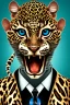 Placeholder: mr bean as a leopard