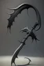 Placeholder: black big sharp scythe