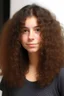 Placeholder: GIRL WITH VERY FRIZZY PERMED HAIR