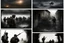 Placeholder: Masterpiece1:5)(Fineart), (award-winning:1.5), highest quality, (ultra realism:1.5) war journalism(,(by Tim Page and Hoorst Faas:1.5))(photorealistic:1.8),(Eastern Ukraine:(panel one:the moment after a battle ends, horrors of war, wounded men),(2nd panel, cinematic shot of men sitting in trench with 1000 yard stare (focus on their eyes:1.5)),(the third panel shows troops tired but hyper alert), (the fourth panel shows the sky is filled with incessant, fire and smoke,)