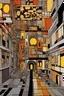 Placeholder: What I'm watching is watching itself; Hundertwasser; M. C. Escher; Golden Hour