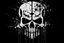 Placeholder: punisher skull the style of banksy