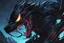 Placeholder: Venom beast in 8k solo leveling shadow artstyle, moon wolf them, neon effect, full body, ice, intricate details, highly detailed, high details, detailed portrait, masterpiece,ultra detailed, ultra quality