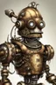 Placeholder: steampunck robot on character soulder