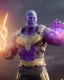 Placeholder: Thanos with the infinity gauntlet