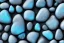 Placeholder: Blue raindrops on a rock, close up view, photo quality, stone marble, ultra realistic