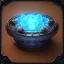 Placeholder: a blue crystal on an old table, scary, steam punk, realistic, made in octane, cinematic, ultra-realistic, extremely detailed octane rendering, 8K, VRAY Super Real ar 2:3, dof photorealistic futuristic 50mm lens hard lighting dark gray tintype photograph, realistic lighting