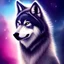 Placeholder: cool wolf with human hair, friendly, emo, deviantart, sparkledog