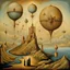 Placeholder: surrealist art {Caucuses, nart saga} . dreamlike, mysterious, provocative, symbolic, intricate, detailed
