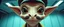 Placeholder: anime, airbrush and pen outline, french art mustache , extreme close up on cheeky fluffy weasel goblin alien military prison guard news anchor elf family scumbag in the style of Escher and Giger and Fallout 4, pinhole cam, airbrush 3d rendering, on tv screen:A five-second cinematic single take in a clean industrial presentation hall.