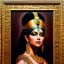 Placeholder: Drawing of beautiful face, 'busty cleopatra',throne,hieroglyphics,balanciaga fashion clothe painting by gaston bussiere, greg rutkowski, yoji shinkawa, yoshitaka amano, tsutomu nihei, donato giancola, tim hildebrandt, oil on canvas, cinematic composition, extreme detail,fit full head inside picture,16k