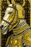Placeholder: etailed smile portrait a medieval knight on horseback, medieval knight, Horse Atomically correct, dystopian, Bauhaus, Fritz Lang aesthetic, copic marker, pen and ink, stained, mixed media, head and shoulders portrait, intricate detail, surreal, illustration by Gustav Klimt and Norman Rockwell, perfect composition, masterpiece, concept art, dynamic lighting, golden ratio, 16k, trending on artstation