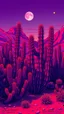 Placeholder: vibrant psychedelic urban culture image, airbrush, 48k, cartoon art image background purple and red cactus surrounding in the desert dystopian all are in red colours