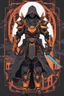 Placeholder: Machine Ninja in solo leveling shadow artstyle, japan them, neon details, full body, apocalypse, intricate details, highly detailed, high details, detailed portrait, masterpiece,ultra detailed,best quality