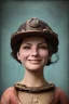 Placeholder:  girl steampunk smiling