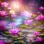 Placeholder: one big crystal subtle lotus in a galactic ambiance with a beautiful fairy, delicate colors, finely tuned detail, ultra high definition, 8 k, unreal engine 5, ultra sharp focus