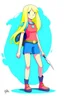 Placeholder: fionna adventure time styled