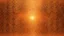 Placeholder: Hyper Realistic Glowing-Golden-Retro-Patterns on orange-background with fire-embers on it