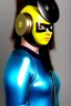 Placeholder: Cyan photograph Cyber-punk woman, steel mask, old AKG-style big headphones, golden rings & disc. Fencing mask. Speakers. Kill Bill, steel sword, Hattori Hanso. Thick tights, thick calves, arched fell, wide hi. Old camera lenses, ancient artifact attached, perfect body. Electronic circuits, device, laser. 5-dimensional Escher tiling background. Daft Punk, Tron Movie. Matrix movie clothes, tippet. Cyan latex. Wicked sneakers. 1990's, old telephone microphone as mouth. Minimalism fashion Futurism