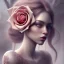 Placeholder: red rose beautiful girl,utra realistic,highly detailed, masterpiece, delicate detailed, sharp focus, insanely detailed, fantasy art, intricate detailed, elegant, fog, Special Lighting, Vibrant, color Scheme, forest, unreal engine, trending on artstation