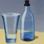 Placeholder: water glass and bottle by Manet