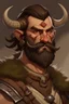 Placeholder: A kind human barbarian from Dungeons & Dragons with mutton chops.