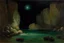 Placeholder: Night, rocks, mountains, rodolphe wytsman and friedrich eckenfelder impressionism paintings