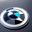 Placeholder: bmw blue metal logo