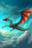 Placeholder: dragon in sky