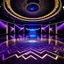 Placeholder: a luxury night club dance stage with nice fractal patterns on floor