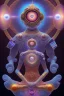 Placeholder: meditation, third eye, universe, fourth dimension, fractal, realistic, 8k, high quality, extreme detail, symmetrical, chakra, human