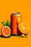 Placeholder: Orange can with illustrations of chillis and a few oranges in HD