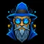 Placeholder: Cyberse wizard using glasses