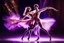 Placeholder: very beautiful a ballet male and female dancers couple in very pretty clothing dancing ,hyper realistic ,disco lights,very luxury dance stage ,with nice light sources and devices in stage, close up,full body show