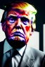 Placeholder: Ultra realistic image, Donald trump zombie, zombie performance, suit, skull, blood, torn arm, night, walking twisted, waist up view, thriller style, dark ambient, highly detailed, White House background, concept art, unreal engine 5, ray tracing, RTX, ultra detail, volumetric lighting, high definition, high resolution.