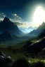 Placeholder: un paisaje de montaña segun Xul solar