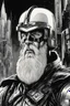 Placeholder: [Fun, 2000 AD (1977)] The citizens of Mega City One couldn't believe their eyes. The stern and unyielding Judge Dredd had taken on the persona of the jolly old man from folklore. His typically stern expression softened beneath the fluffy white beard, and his usual helmet was replaced by a crimson hat adorned with a white pompom. Dredd, in his Santa Claus outfit, stood tall and resolute. His presence exuded an aura of warmth and goodwill, even as the weight of his duty remained unwavering.