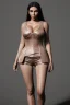 Placeholder: full body, Kim Kardashian, identify face, animal skin clothing , big busty ,8k quality