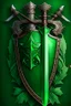 Placeholder: The crest for the Emerald Alliance is a green emerald with a sword piercing through it. This would represent the city of Emerald Bay and the adventurers who helped protect it.