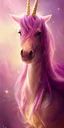 Placeholder: beautiful princess Unicorn in gold and purple pink soft lighting, symmetrical portrait, high quality, cinematic by WLOP and Rossdraws, concept art of the character. Epic composition, hyperrealism, award-winning artwork, realistic hair, artstation trend, high quality printing, fine art with subtle redshift rendering